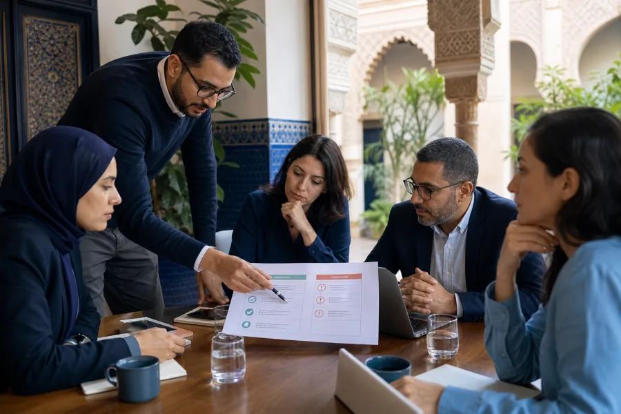 Charte IA pour entreprise marocaine : modèle de règles à adapter