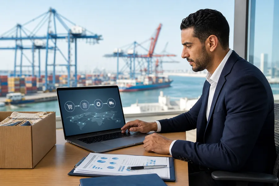 Digitaliser son activité export au Maroc : site B2B, CRM, ERP et automatisation