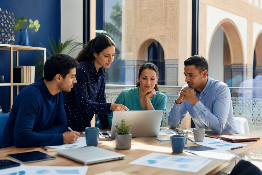 Odoo pour société de services au Maroc : projets, temps et facturation