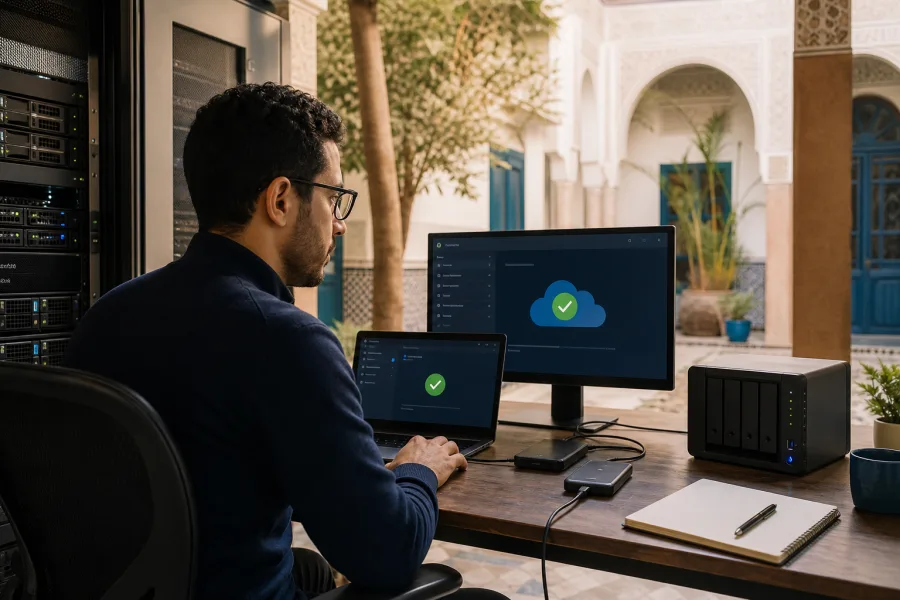 Sauvegarde 3-2-1 au Maroc : préparer une PME au ransomware