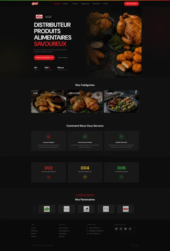 Delicious Dream — Distribution Alimentaire